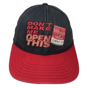 Don't Make Me Open This Whoop Ass Cowboy Up Slideback Baseball Cap Multi OS